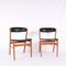 Teak Chairs, Denmark, 1960s, Set of 2 1