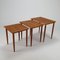 Mid-Century Danish Teak Nesting Tables, 1960s, Set of 3, Immagine 1