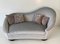 Art Deco Velvet and Macassar Sofa, 1950s 3