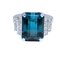 Blue Tourmaline Cocktail Ring from Berca 6