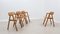 Vintage Beech Chairs by Roberto Pamio & Renato Toso for Stilwood, 1980s, Set of 4 13