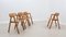 Vintage Beech Chairs by Roberto Pamio & Renato Toso for Stilwood, 1980s, Set of 4, Immagine 13