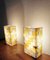 Alabaster Table Lamps, Italy, 1970s, Set of 2 7