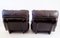 Brown Leather Marsala Chairs by Michel Ducaroy for Ligne Roset, Set of 2, Image 4