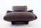 Brown Leather Marsala Chairs by Michel Ducaroy for Ligne Roset, Set of 2 19