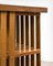 Revolving Bookcase with Wooden Shelves & Wheels, Italy, 1950s 5