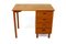 Teak and Beech Desk, Sweden, 1960s 1