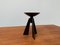 Mid-Century Brutalist Metal Tripod Candleholder, Immagine 16