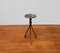 Mid-Century Brutalist Metal Candleholder, Immagine 1