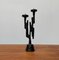Vintage Brutalist Sculptural Metal Candleholder, Image 25