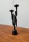 Vintage Brutalist Sculptural Metal Candleholder, Immagine 11