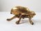 Art Deco Brass Beetle Ashtray, 1930s 7