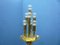 Brass & Glass Floor Lamp from Leclair and Schäfer, 1960s, Image 6