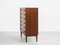 Midcentury Danish chest of 6 drawers in teak by Brdr. Larsens Møbelfabrik 1960s 6