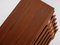 Midcentury Danish wider chest of 6 drawers in teak by Johannes Sorth for Nexø 5