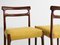 Mid-Century Danish Wood & Ocher Dining Chairs, 1960s, Immagine 7