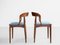 Mid-Century Danish Teak Dining Chairs by Johannes Andersen for Uldum, 1960s, Set of 4, Immagine 5