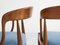 Mid-Century Danish Teak Dining Chairs by Johannes Andersen for Uldum, 1960s, Set of 4 9