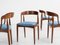 Mid-Century Danish Teak Dining Chairs by Johannes Andersen for Uldum, 1960s, Set of 4 2