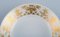 Gold Porcelain Plates from Bjørn Wiinblad for Rosenthal, Set of 10 3