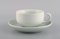 Modernist White Tea Service by Edith Sonne for for Bing & Grøndahl, Set of 24 2