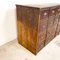 Antique French Wooden Bank of Drawers, Image 6