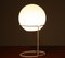 White Glass Table Lamp by Hala Zeist, 1970s, Image 5
