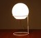 White Glass Table Lamp by Hala Zeist, 1970s 4