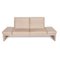 Cream Leather Koinor Raoul Sofa 8