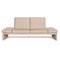 Cream Leather Koinor Raoul Sofa 1