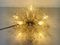 Snowflake Deckenlampe aus Glas & Messing von Emil Stejnar für Rupert Nikoll, 1960er 10