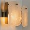 Austrian Glass and Brass Wall Lights by J.T Kalmar, 1960s, Set of 2, Immagine 3