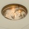 Austrian Brass and Murano Glass Wall Light by Hillebrand 9