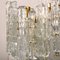 Extra Large Modern Ice Glass Chandelier from Kalmar 10