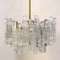 Extra Large Modern Ice Glass Chandelier from Kalmar 6