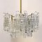 Extra Large Modern Ice Glass Chandelier from Kalmar, Image 6