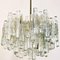 Extra Large Modern Ice Glass Chandelier from Kalmar 4