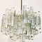 Extra Large Modern Ice Glass Chandelier from Kalmar, Image 4