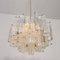 Extra Large Modern Ice Glass Chandelier from Kalmar 8