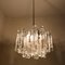 Extra Large Modern Ice Glass Chandelier from Kalmar 9