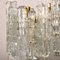 Extra Large Modern Ice Glass Chandelier from Kalmar 3