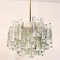 Extra Large Modern Ice Glass Chandelier from Kalmar 5