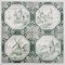 Ceramic Tiles by Gilliot, 1930, Set of 4 11