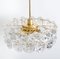 German Crystal and Gilt Metal Chandeliers from Kinkeldey, Set of 2 4