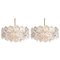 German Crystal and Gilt Metal Chandeliers from Kinkeldey, Set of 2, Immagine 6