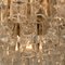Glass and Brass Chandelier from Doria, 1960, Immagine 4