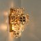 One of the Four Large Gilt Brass Faceted Crystal Sconces Wall Lights Kinkeldey From Cor 5