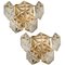 One of the Four Large Gilt Brass Faceted Crystal Sconces Wall Lights Kinkeldey From Cor, Image 20