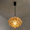 Amber Bubble Glass Pendant Lights by Helena Tynell for Cor, 1960s, Set of 6, Immagine 16