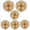 Glass & Brass Wall Light From Hille, 1960, Image 12
